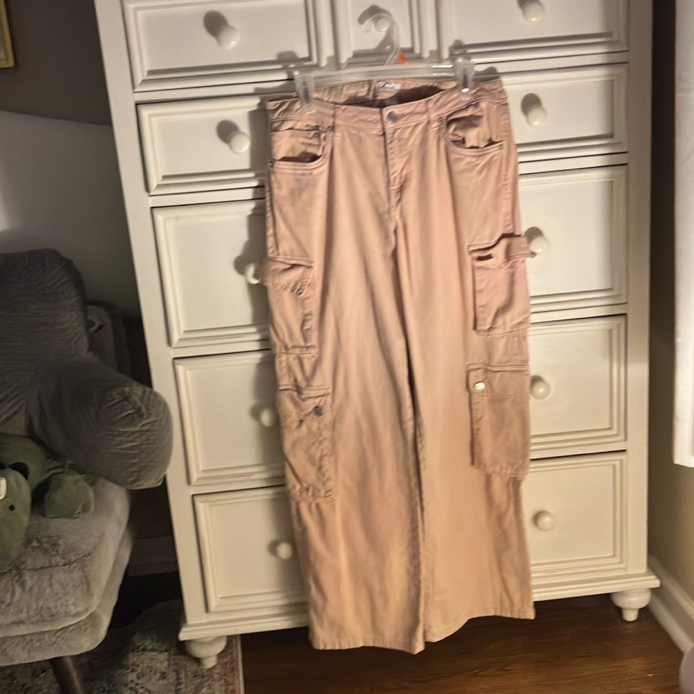 pink cargo pants